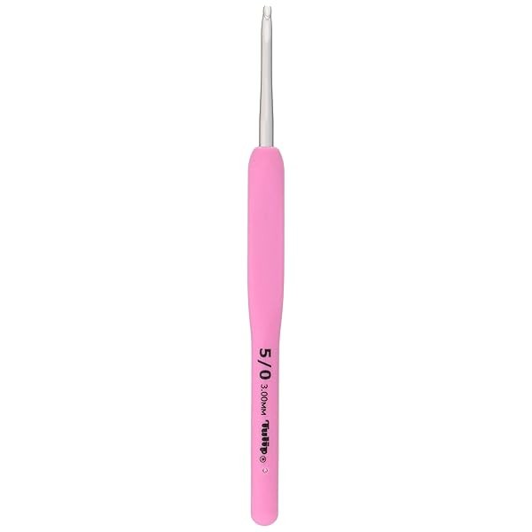 Tulip TER-06 ETIMO Rose Cushion Grip Crochet Hook Needle 5/0 [3.00mm] Japan