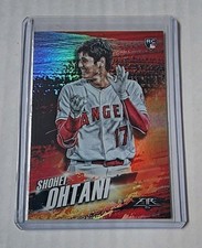 2018 Topps Fire - Hot Starts Shohei Ohtani #HS-1 Foil Rookie RC Angels