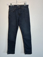 Lucky Brand Jeans Kids 12 Blue Straight Stretch Denim Medium Wash Pants