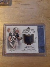 Wes Welker Cards and Autographed Memorabilia Guide 21