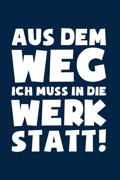 Muss In Werkstatt!: Notizbuch FüR Kfz-Mechaniker A5-image