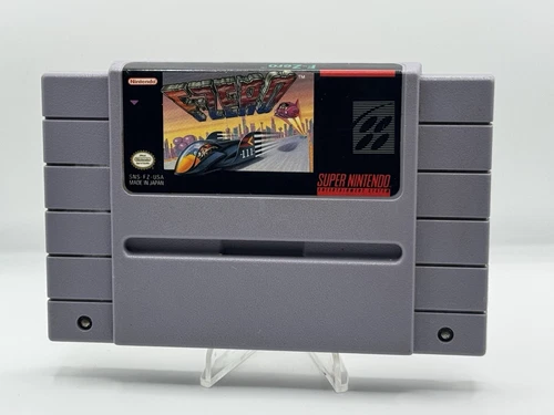 F-Zero - Super Nintendo SNES working Authentic Tested/Working