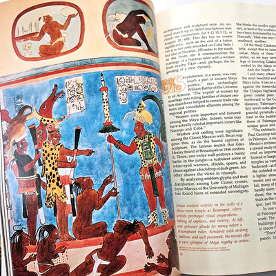 The Mysterious MAYA History Anthropology On Maya Civilization Vintage Rare 1977