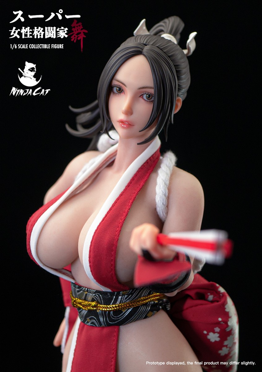 NINJA CAT Mai Shiranui Female Fighter 1/6 Scale Action Figure
