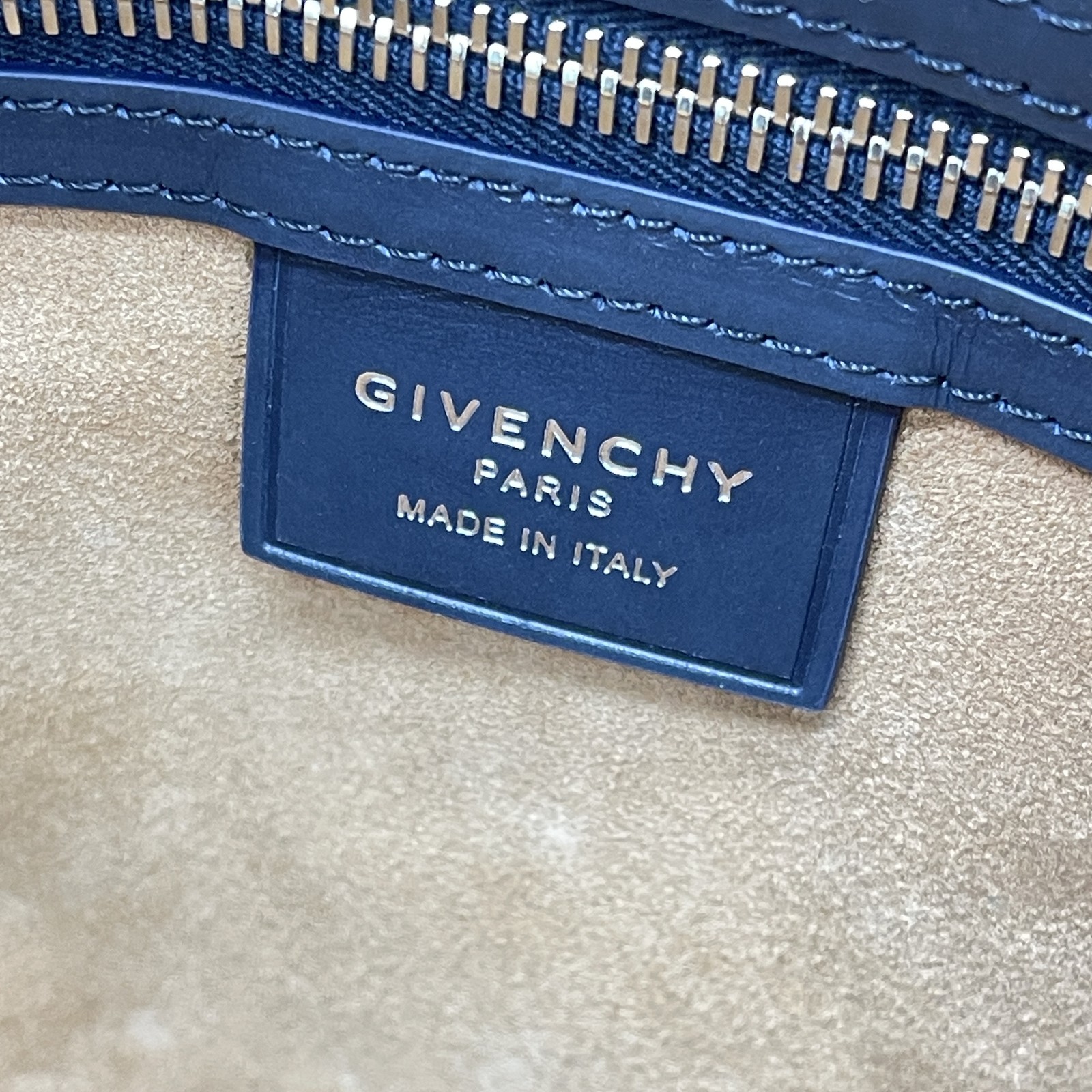 Givenchy Womens Voyou Medium Shoulder Bag Denim Blue thumbnail 17