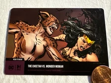 The Cheetah Vs Wonder Woman DC Hybrid Trading Card Ch. 4 Epic Holo Random Mint