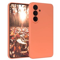 HandyhüLle FüR Samsung Galaxy S26 Plus Silikon Back Cover Schutz Case In Orange