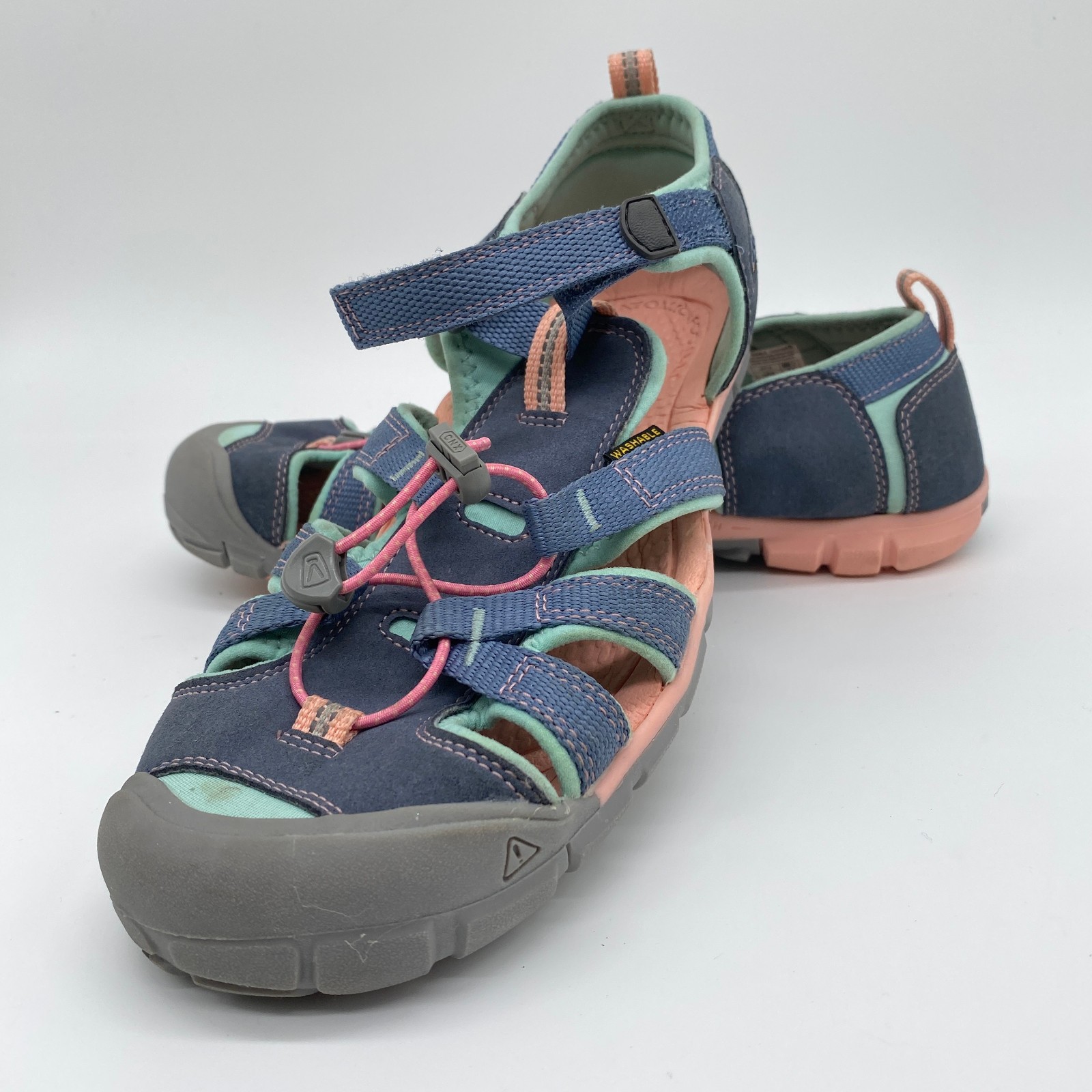 Keen Seacamp II CNX sandalo bambino unisex ragazzo taglia 7 rosa corallo oceano 1114