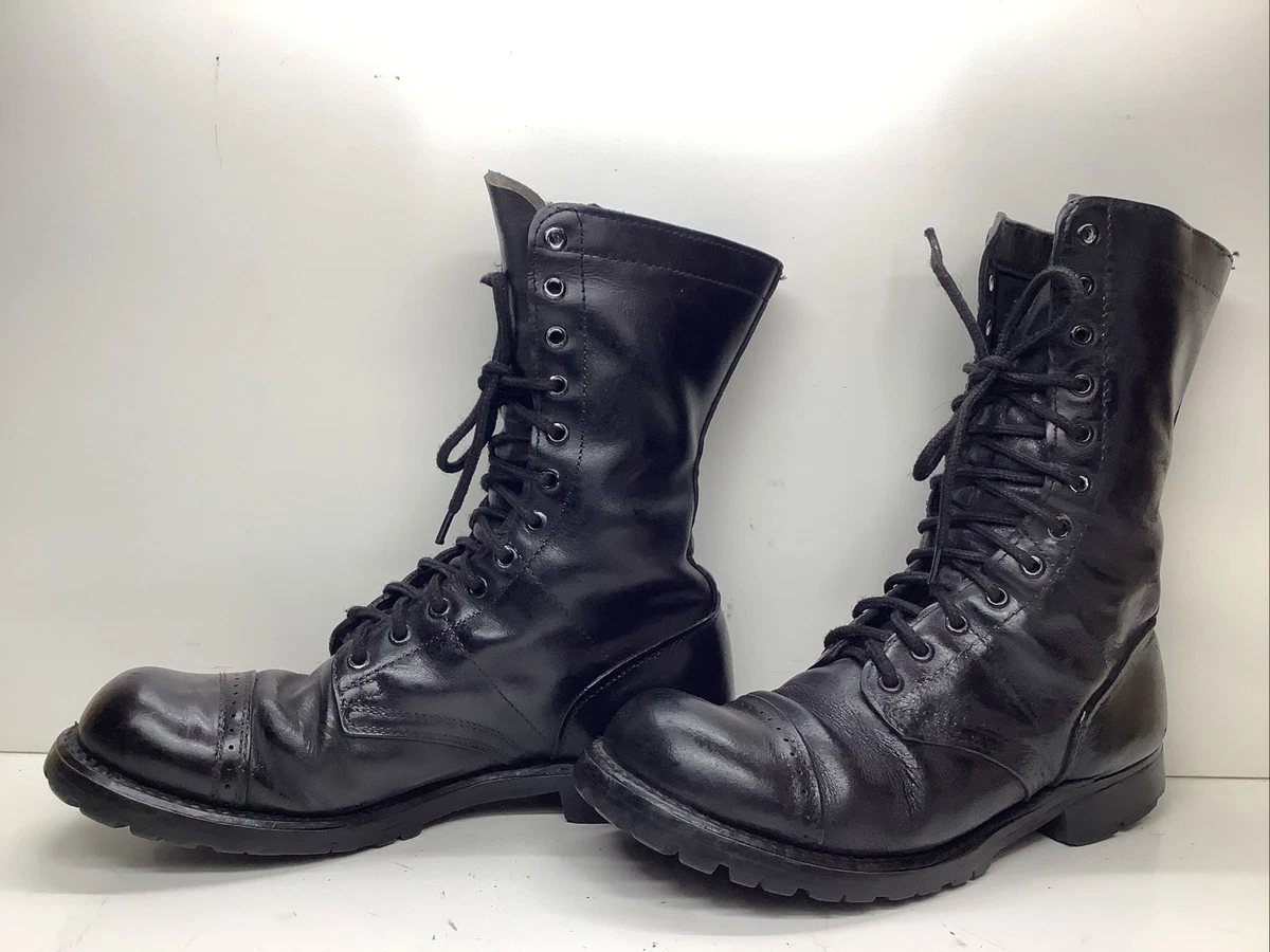 Double-H Boots Black Lace Up Boots for Men for Sale | Shop New