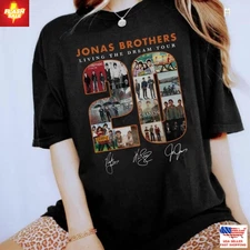 Jonas Brothers Albums 20Th Anniversary Of Jonas T-Shirt, Living The Dream Tour