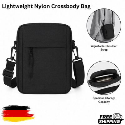 Umhängetasche Minibag Cross Bag Organizer Flugumhänger Schultertasche Handy