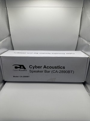  Cyber Acoustics Speaker Bar Bluetooth USB CA-2890BT