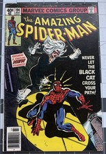 The Amazing Spider-Man #194 (Marvel Comics  1979) ⭐️First Black Cat⭐️