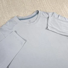 Free Fly Shirt Men Large Lightweight Bamboo Shade Long Sleeve Quick Dry Gray