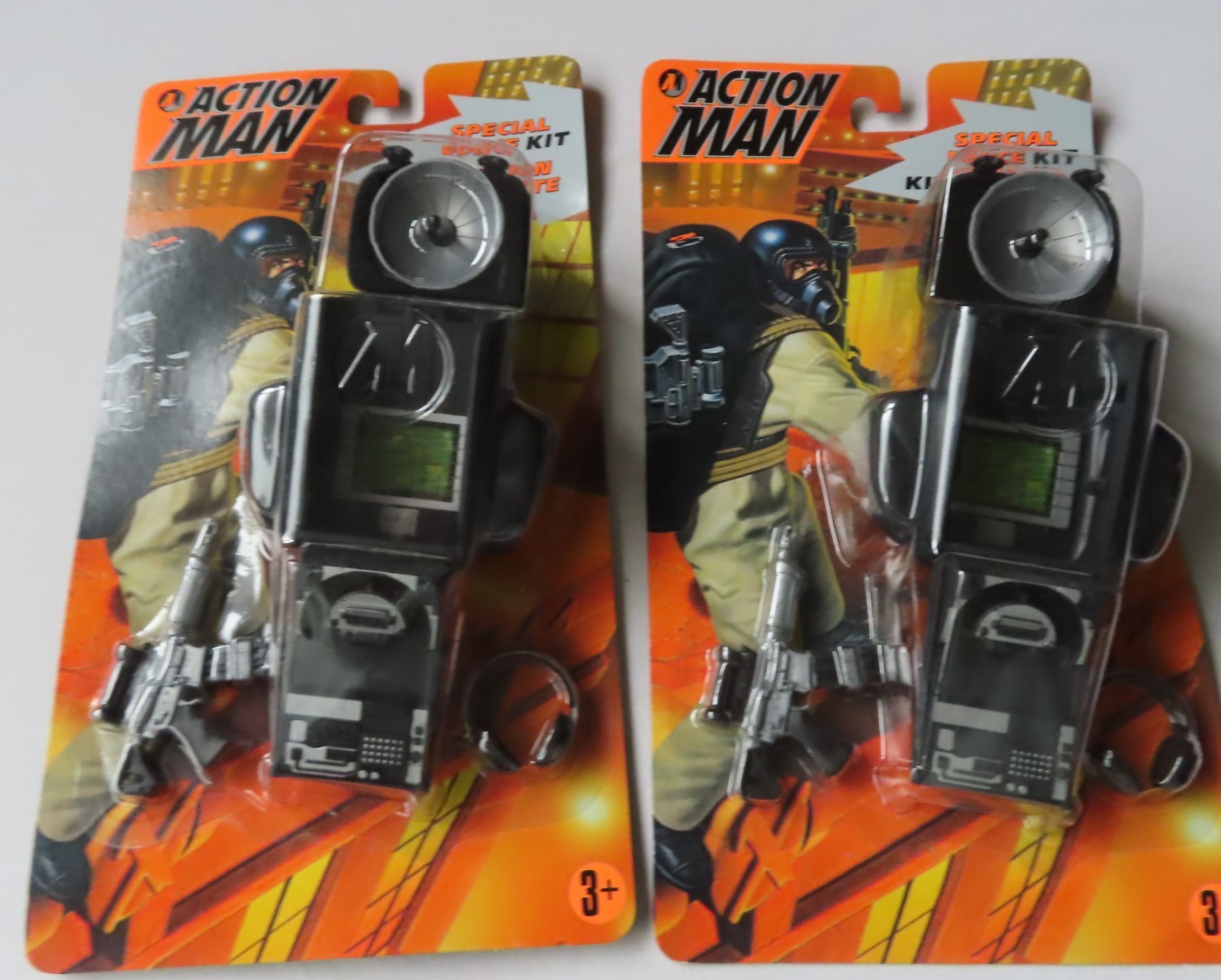 Action Man Modern Special Force Kit Accessory Card x 2 by Hasbro in 1998