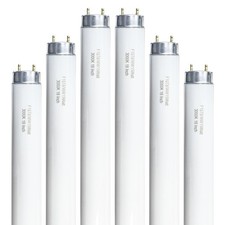 Konideke 6 Pack, 18 Inch F15T8/WW 15W Soft White 6Pcs-18 T8 15W,
