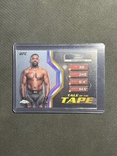 2024 Topps Chrome UFC - Tale of the Tape Jon Jones #TFT-23