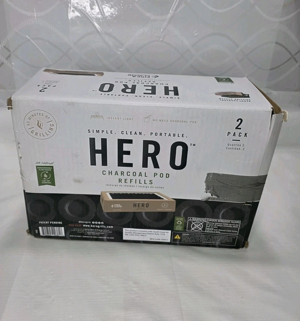 Fire & Flavor Hero Charcoal Pods - Thumbnail 3