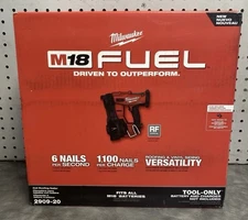 Milwaukee 2909-20 M18 FUEL 18V Cordless Li-Ion Coil Roofing Nailer - Bare Tool