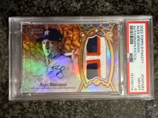 2022 Topps Dynasty Alex Bregman Auto Patch #1/10 PSA 8