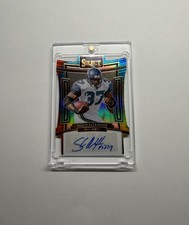 2023 Panini Select Shaun Alexander #SIG-SAL Die-cut Auto 14/25