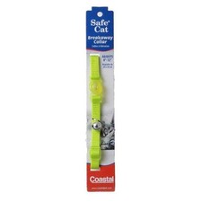 COASTAL Safe Cat Adjustable Collar 3/8x8-12 Lime