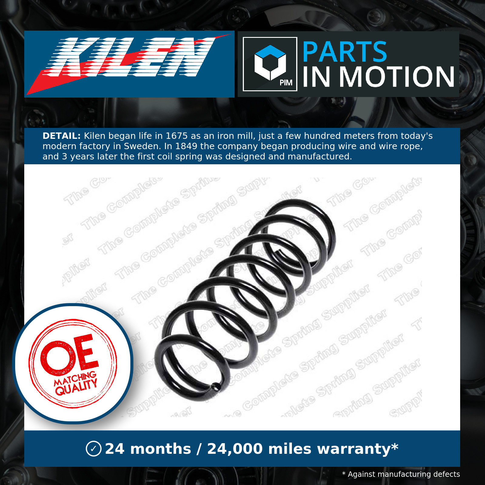 Suspension spring Rear Axle Coil Spring 4292582 LESJÖFORS for TOYOTA - Image 5