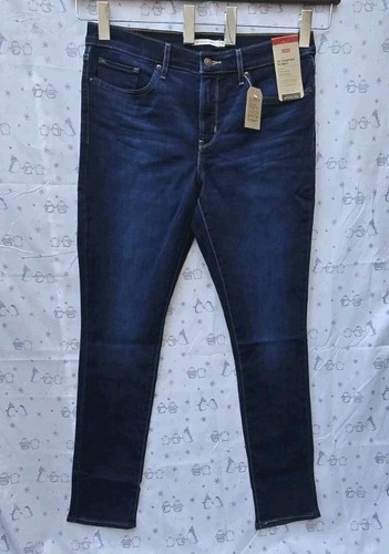 Levi's 311 Shaping Skinny Stretch Mid Rise Tummy Slimming Dark Blue Size...