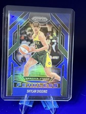Skylar Diggins 2025 Panini Prizm WNBA Blue 22/49 Fearless #9 Seattle Storm