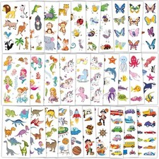 320 Patterns Temporary Tattoos, 36 Sheets Temporary Tattoos, 320Patterns