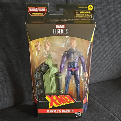 Hasbro Marvel Legends Series X-Men Darwin Action-Figur BAF Bonebreaker + Hände