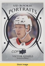 2018-19 Upper Deck UD Portraits Rookies Victor Ejdsell #P-63 READ 0qr0