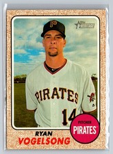 2017 Topps Heritage #236 Ryan Vogelsong Pittsburgh Pirates