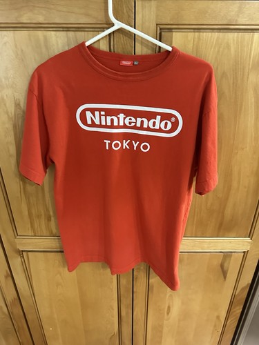 Nintendo Store M L 44” Chest Tokyo Red T Tee Shirt