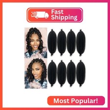16 Inch Kinky Marley Twist Braiding Hair 8 Packs Springy Afro Twist Hair