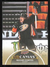 2021-22 Upper Deck Canvas #C1 Maxime Comtois