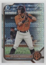 2022 Bowman Chrome Prospects Mega Box Mojo Refractor Anthony Rodriguez 03te