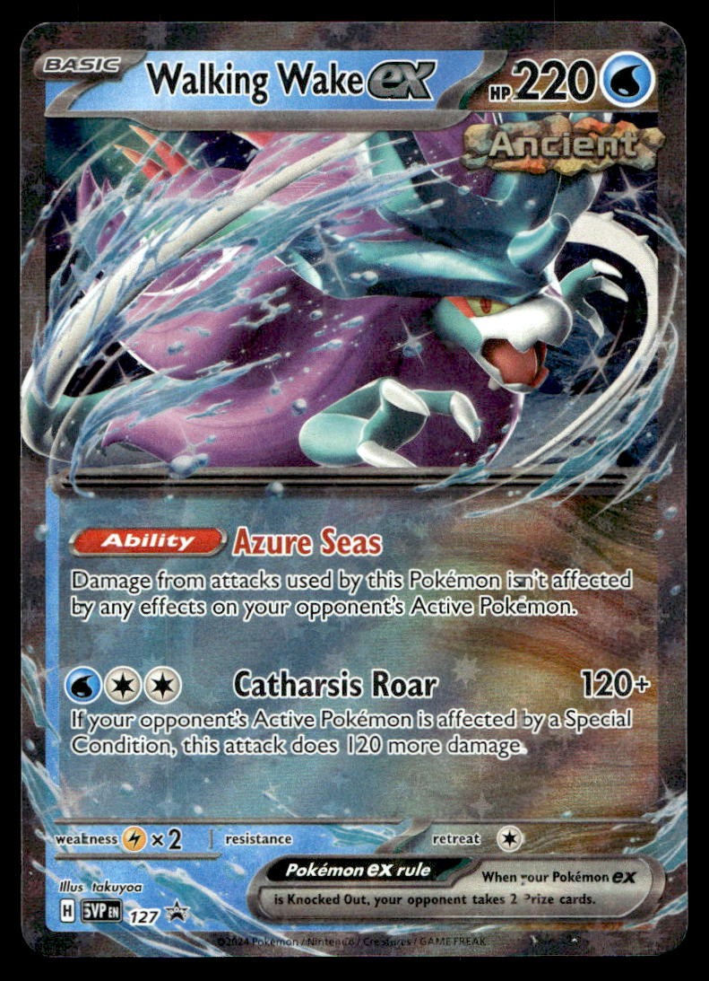 Walking Wake ex Promo 127 Pokemon TCG