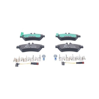 ATE Bremsbelagsatz, Scheibenbremse 13.0460-3837.2 für MERCEDES-BENZ, Hinterachse