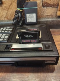 ColecoVision System Console Model 2400 W/ Cables & Donkey Kong Tested CLEAN
