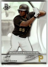 2016 Bowman Platinum #PP-21 Josh Bell Platinum Presence Pittsburgh Pirates