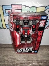 Transformers 35th Ann. SIEGE War for Cybertron Deluxe Bluestreak NEW Damaged Box