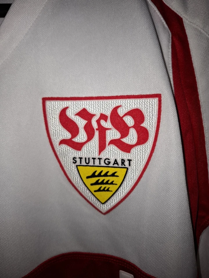 Vintage VfB Stuttgart Trikot 2004/05 Puma Debitel Gr.L Bundesliga Heim Brustring - Bild 4 von 4