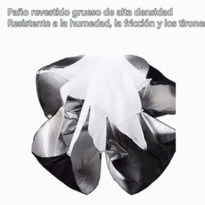 Speed Resistance Parachute With Adjustable Strap Black Running Speed Chute SET