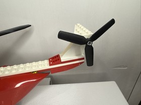 LEGO CITY: Fire Helicopter (7206) Near Complete New Stickers