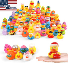 25 PCS Jeep Rubber Ducks in Bulk Assorted Duckies for Ducking Cruise Duck Small