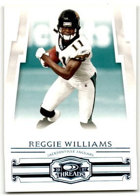2007 Donruss Threads #95 Reggie Williams /350 Retail Blue