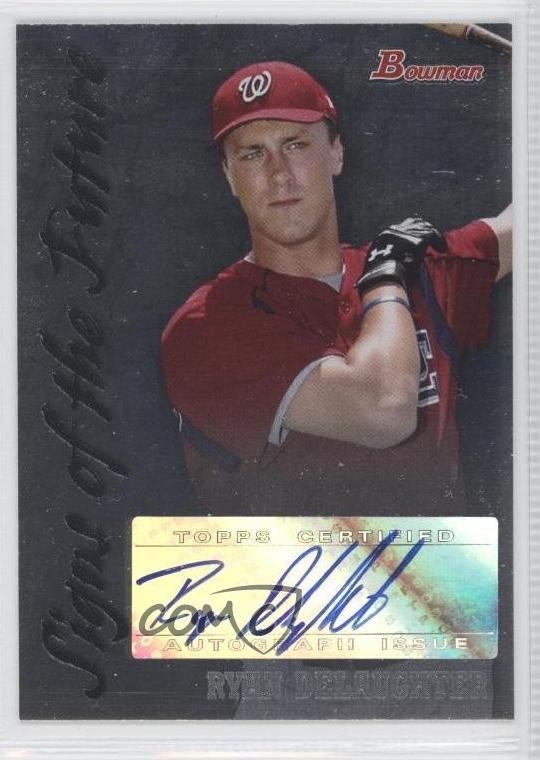 2007 Bowman Draft Signs of the Future Ryan DeLaughter #SOF-RD Auto 0c2