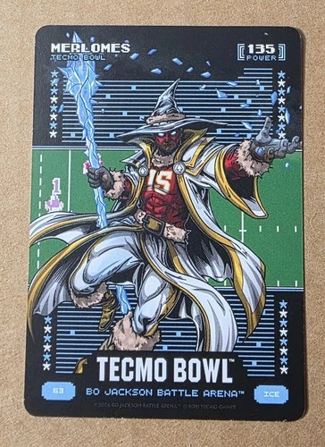 2026 Bo Jackson Battle Arena Tecmo Bowl Ice #63 Merlomes Patrick Mahomes
