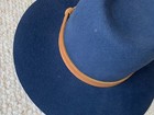 goorin bros hat fedora blue size medium WPL5923 Ruby Clark felt wool — photo 7